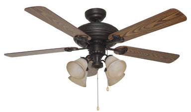 Craftmade - BFT52ABZ5C - 52" Ceiling Fan with Blades Included - Beaufort - Aged Bronze