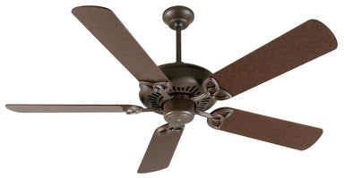 Craftmade - AT52AG - 52" Ceiling Fan - Blades Sold Separately - American Tradition - Aged Bronze Textured
