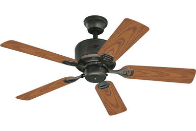 Westinghouse 7234500 44" Bayside in Oil Rubbed Bronze with Dark Cherry Blades Wet Rated Outdoor Ceiling Fan