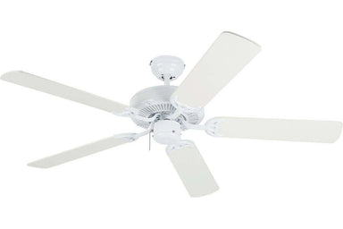 Westinghouse 7802400 52" Contractors Choice in White with White Blades Indoor Rated Ceiling Fan