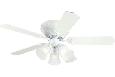 Westinghouse 7850800 42" Contempra in White with Reversible White and White Washed Pine Blades Indoor Rated Ceiling Fan