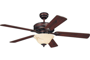 Westinghouse 7879965 52" Bethany in Rustic Bronze with Reversible Mahogany and Rich Walnut Blades Indoor Rated Ceiling Fan