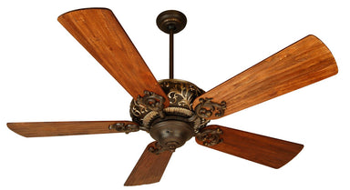 Craftmade - K10273 - 52" Ceiling Fan Motor with Blades Included - Ophelia - Aged Bronze/Vintage Madera