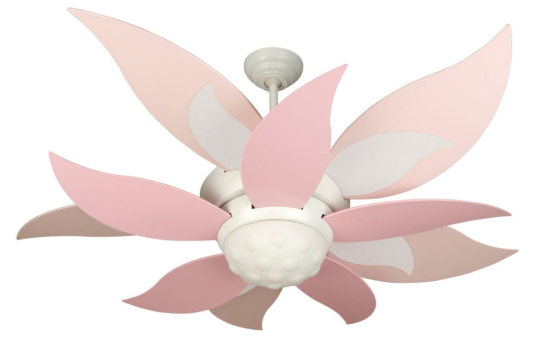 Craftmade - K10368 - 52" Ceiling Fan Motor with Blades Included - Bloom - White