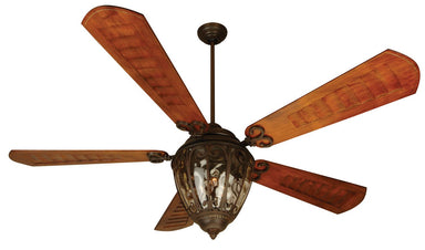 Craftmade - K10338 - 70" Ceiling Fan Motor with Blades Included - Olivier - Aged Bronze Textured