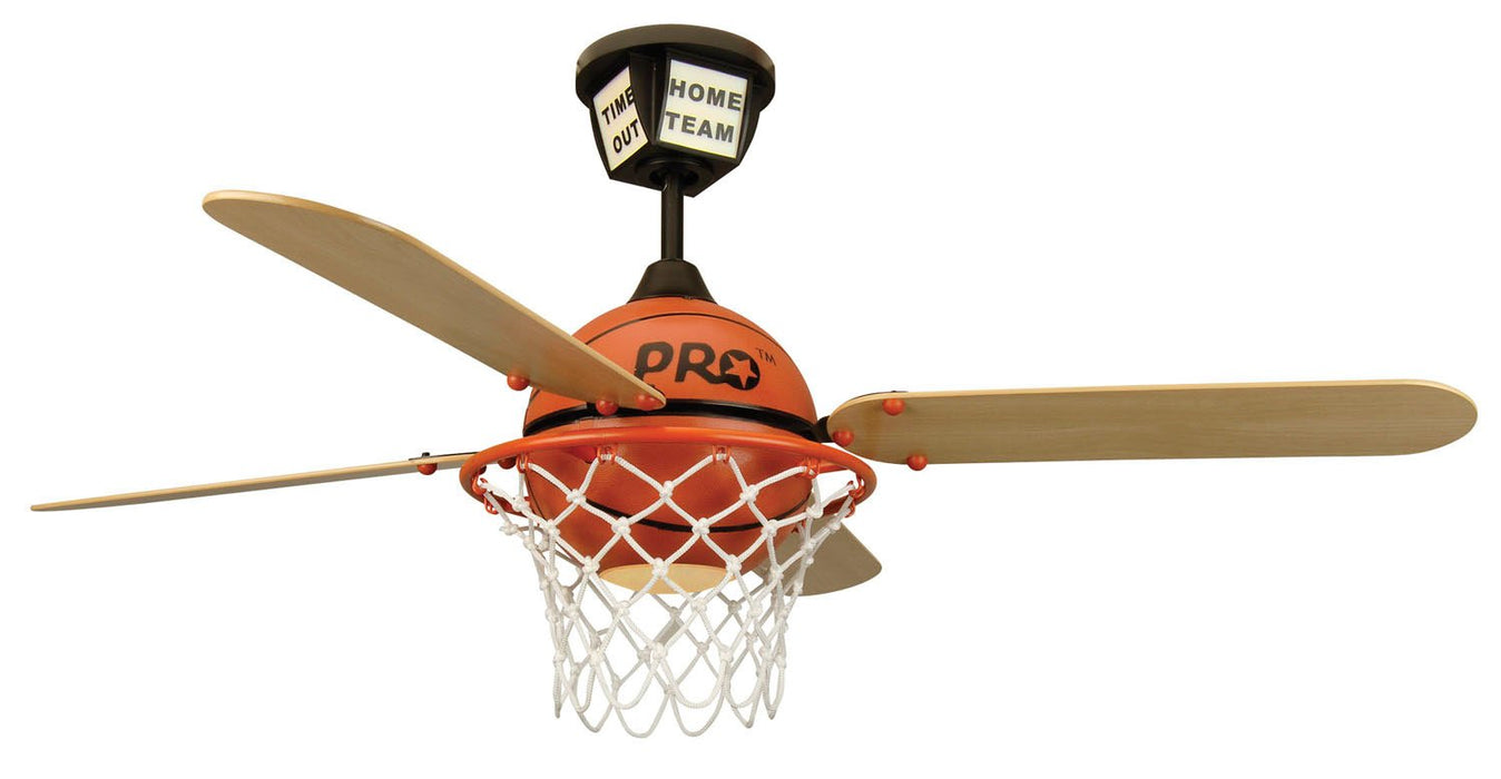 Craftmade ProStar Basketball PS52BB4 52" Ceiling Fan with Blades Included in ProStar Basketball