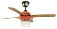 Craftmade - PS52BB4 - 52" Ceiling Fan with Blades Included - ProStar Basketball - ProStar Basketball