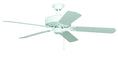 Craftmade END52WW5P 52" Ceiling Fan with Blades Included - Cove Harbor in White