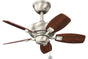 Kichler - 300103NI - 30``Ceiling Fan - Canfield - Brushed Nickel