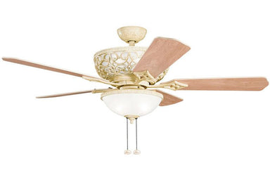 Kichler - 300113AW - 52``Ceiling Fan - Cortez - Aged White