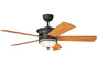 Kichler - 300114OZ - 52``Ceiling Fan - Hendrik - Olde Bronze