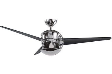 Kichler - 300125MCH - 54``Ceiling Fan - Cadence - Midnight Chrome