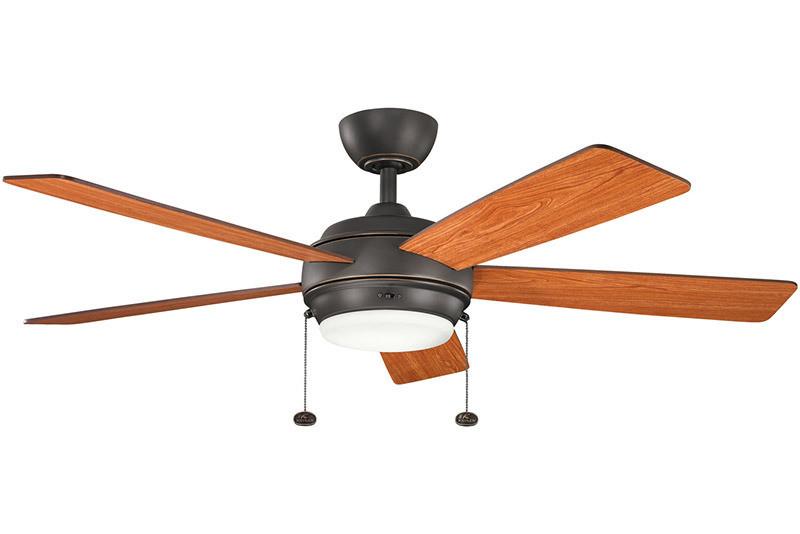 Kichler - 300173OZ - 52``Ceiling Fan - Starkk - Olde Bronze