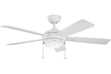 Kichler - 300173WH - 52``Ceiling Fan - Starkk - White