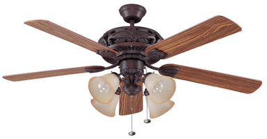 Craftmade - GD52ABZ5C - 52" Ceiling Fan with Blades Included - Grandeur - Aged Bronze