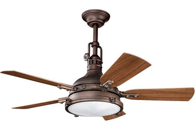 Kichler - 310101WCP - 44``Ceiling Fan - Hatteras Bay Patio - Weathered Copper Powder Coat