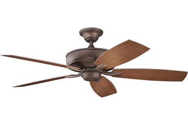 Kichler - 310103WCP - 52``Ceiling Fan - Monarch II Patio - Weathered Copper Powder Coat