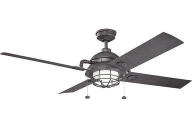 Kichler - 310136DBK - 65``Ceiling Fan - Maor - Distressed Black