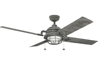 Kichler - 310136WZC - 65``Ceiling Fan - Maor - Weathered Zinc