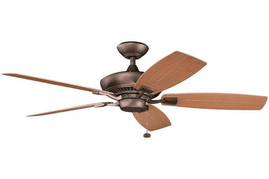 Kichler - 310192WCP - 52``Ceiling Fan - Canfield Patio - Weathered Copper Powder Coat