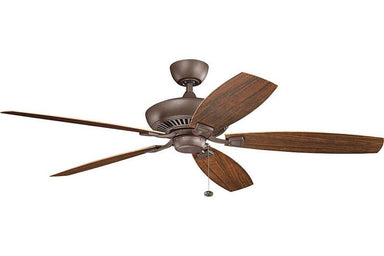 Kichler - 310193TZP - 60``Ceiling Fan - Canfield - Tannery Bronze Powder Coat