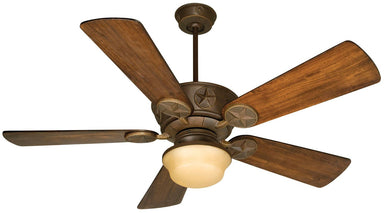 Craftmade - K10510 - 52" Ceiling Fan Motor with Blades Included - Chaparral - Aged Bronze Textured