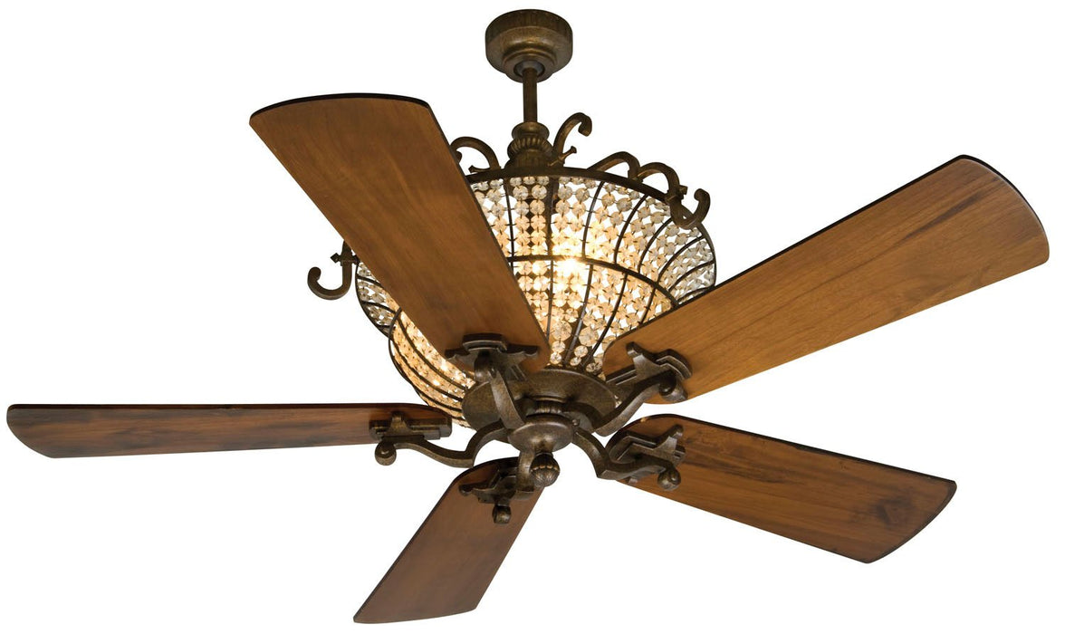 Craftmade - K10660 - 52" Ceiling Fan Motor with Blades Included - Cortana - Peruvian Bronze
