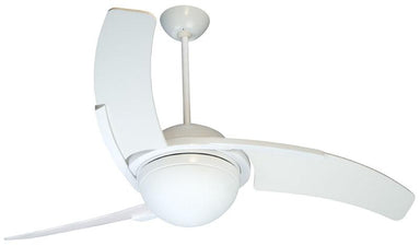 Craftmade Juna JU54W3 54" Ceiling Fan with Blades Included in White