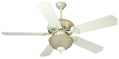 Craftmade - K10325 - 52" Ceiling Fan Motor with Blades Included - Mia - Antique White Distressed