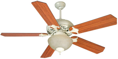 Craftmade - K10723 - 52" Ceiling Fan Motor with Blades Included - Mia - Antique White Distressed