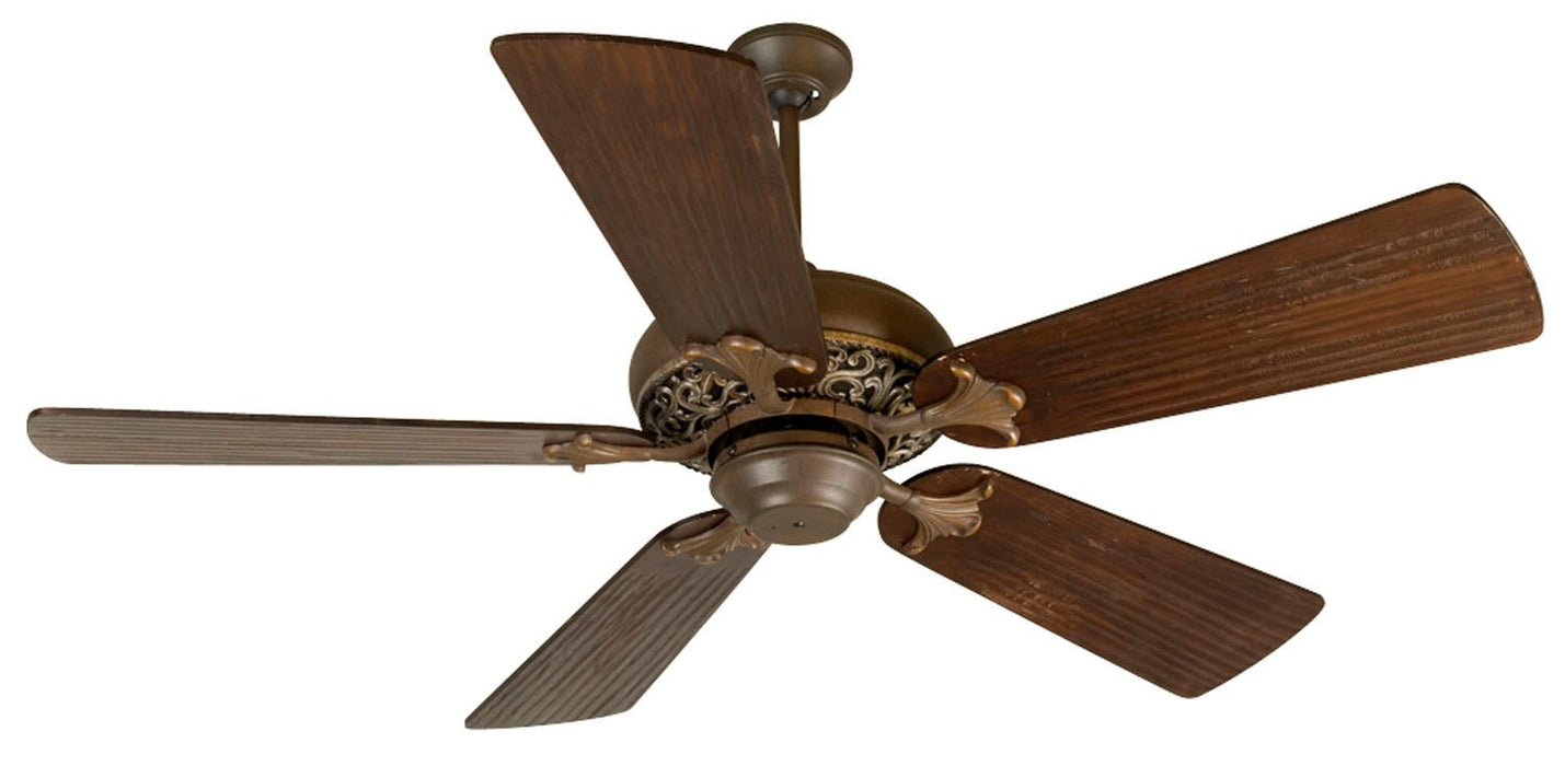 Craftmade - K10526 - 52" Ceiling Fan Motor with Blades Included - Outdoor Mia - Aged Bronze/Vintage Madera