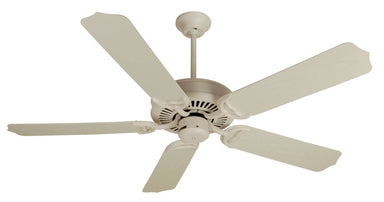 Craftmade - K10172 - 52" Ceiling Fan Motor with Blades Included - Porch Fan - Antique White