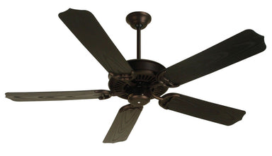 Craftmade - K10173 - 52" Ceiling Fan Motor with Blades Included - Porch Fan - Oiled Bronze