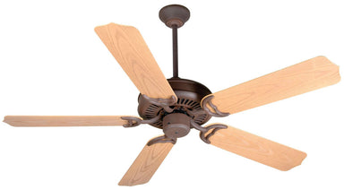 Craftmade - K10737 - 52" Ceiling Fan Motor with Blades Included - Porch Fan - Rustic Iron