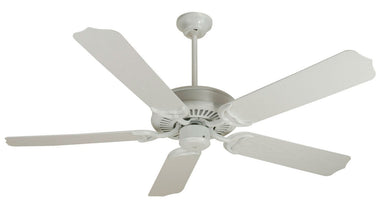 Craftmade - K10738 - 52" Ceiling Fan Motor with Blades Included - Porch Fan - White