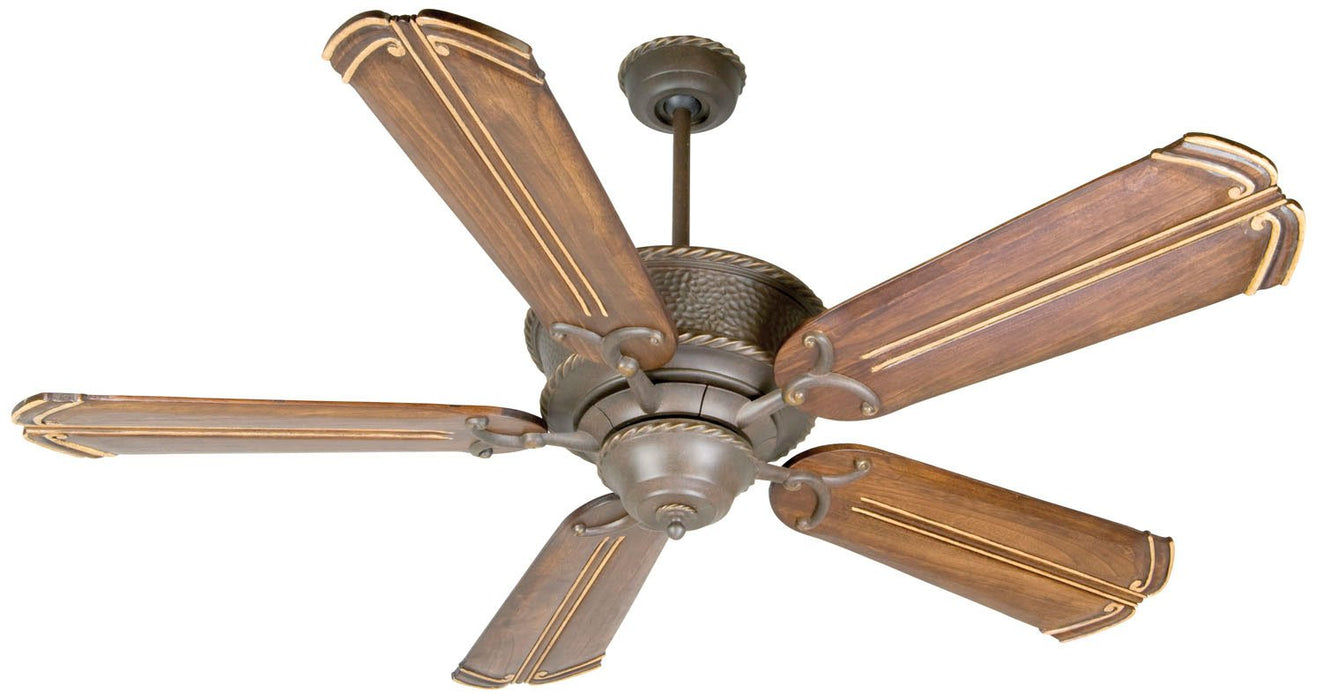 Craftmade - K10750 - 52" Ceiling Fan Motor with Blades Included - Riata - Aged Bronze Textured