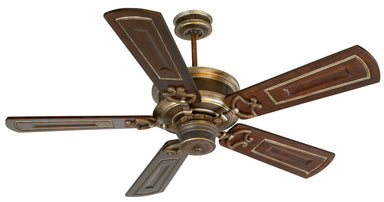 Craftmade - K10365 - 52" Ceiling Fan Motor with Blades Included - Woodward - Dark Coffee/Vintage Madera