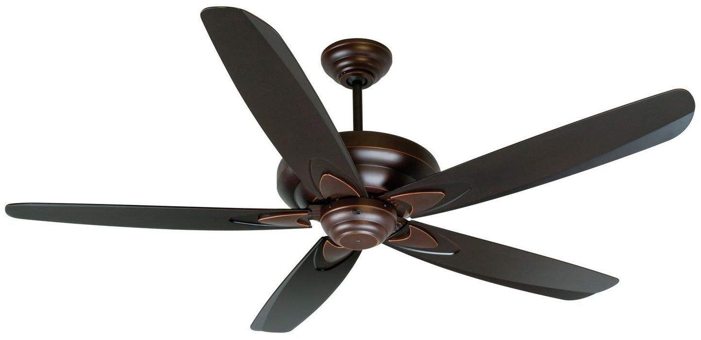 Craftmade Zena ZE56OBG5 56" Ceiling Fan with Blades Included in Oiled Bronze Gilded