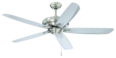 Craftmade ZE56BNK5 56" Ceiling Fan with Blades Included - Zena in Stainless Steel