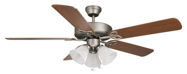 Craftmade - BLD52AN5C3 - 52" Ceiling Fan with Blades Included - Builder Deluxe - Antique Nickel
