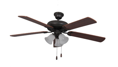 Craftmade - DCF52FBZ5C3 - 52" Ceiling Fan with Blades Included - Decorator's Choice - French Bronze