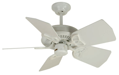 Craftmade - PI30W - 30" Ceiling Fan - Blades Sold Separately - Piccolo - White