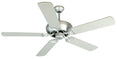 Craftmade - LW52BN - 52" Ceiling Fan - Blades Sold Separately - Leeward - Brushed Satin Nickel