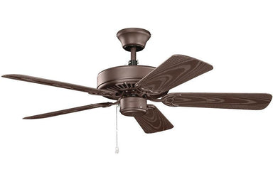 Kichler - 414SNB - 42``Ceiling Fan - Basics - Satin Natural Bronze