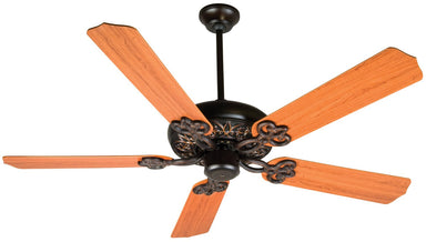 Craftmade - CC52OBG - 52" Ceiling Fan - Blades Sold Separately - Cecilia - Oiled Bronze Gilded