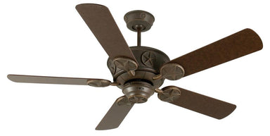 Craftmade - CP52AG - 52" Ceiling Fan - Blades Sold Separately - Chaparral - Aged Bronze Textured