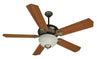 Craftmade MI52AN 52" Ceiling Fan with Blades Sold Separately - Mia in Pewter