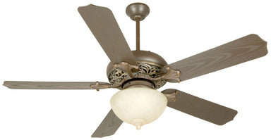 Craftmade - OMI52AGVM - 52" Ceiling Fan - Blades Sold Separately - Outdoor Mia - Aged Bronze/Vintage Madera