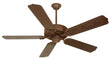 Craftmade - PF52RI - 52" Ceiling Fan - Blades Sold Separately - Porch Fan - Rustic Iron