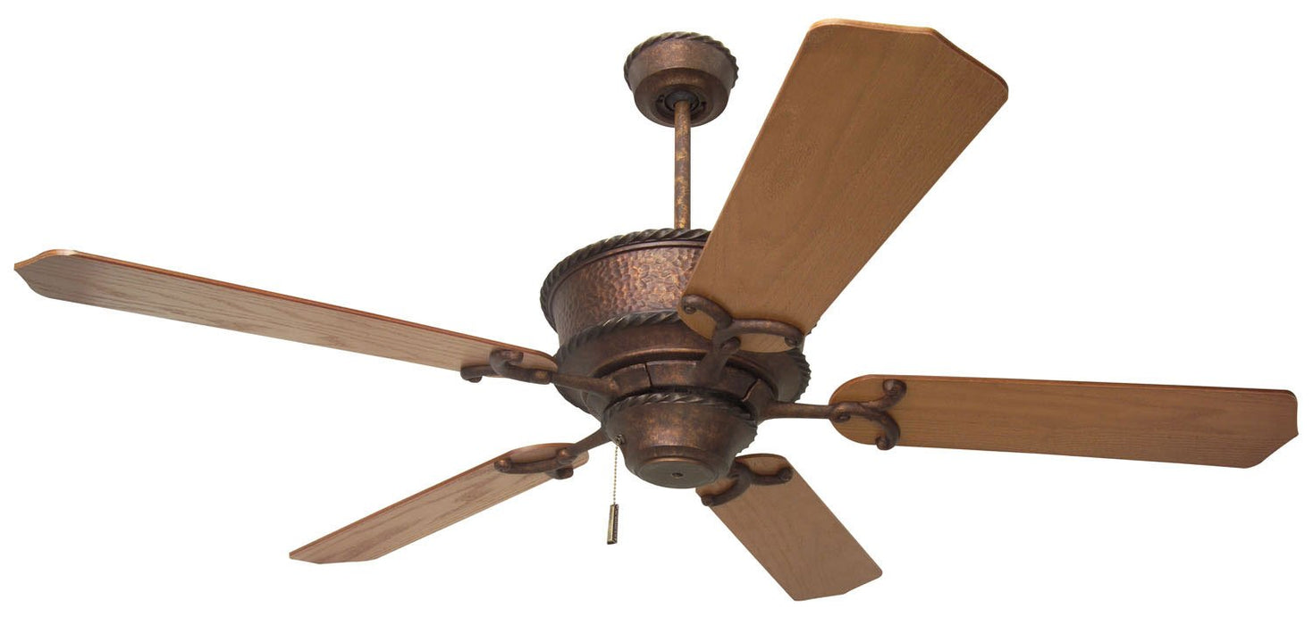 Craftmade - RT52BU - 52" Ceiling Fan - Blades Sold Separately - Riata - Burnt Sienna